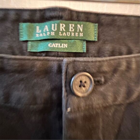 Lauren Ralph Lauren Elegant Black Trousers - Picture 2 of 10